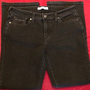 🐸 LEVI’S 515 Black Boot Cut Jeans